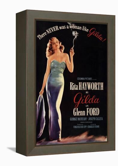 Gilda, 1946, Directed by Charles Vidor-null-Framed Premier Image Canvas