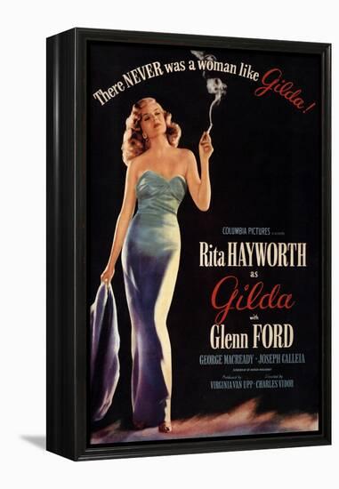 Gilda, 1946, Directed by Charles Vidor-null-Framed Premier Image Canvas