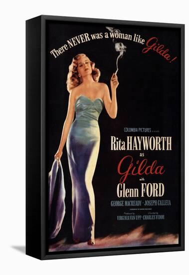 Gilda, 1946, Directed by Charles Vidor-null-Framed Premier Image Canvas