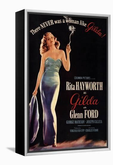 Gilda, 1946, Directed by Charles Vidor-null-Framed Premier Image Canvas