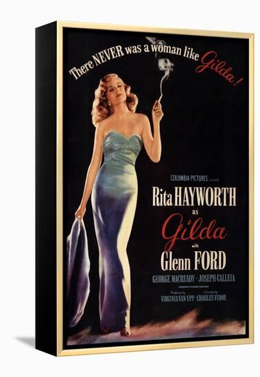 Gilda, 1946, Directed by Charles Vidor-null-Framed Premier Image Canvas