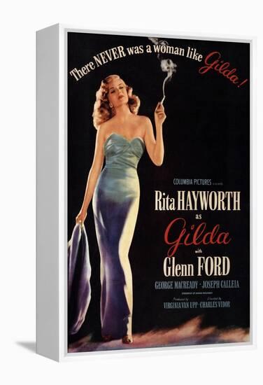 Gilda, 1946, Directed by Charles Vidor-null-Framed Premier Image Canvas