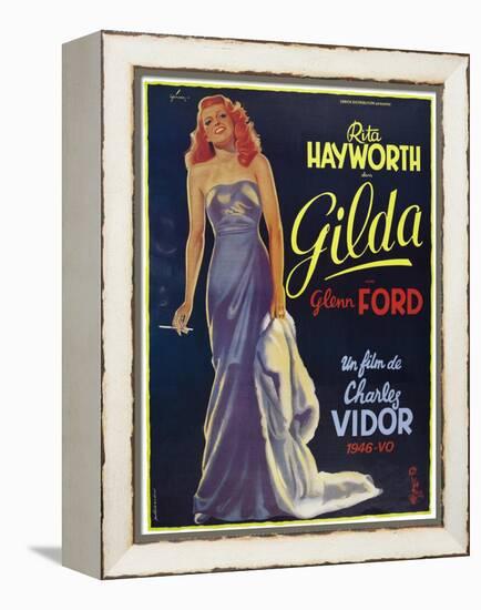 Gilda, 1946, Directed by Charles Vidor-null-Framed Premier Image Canvas