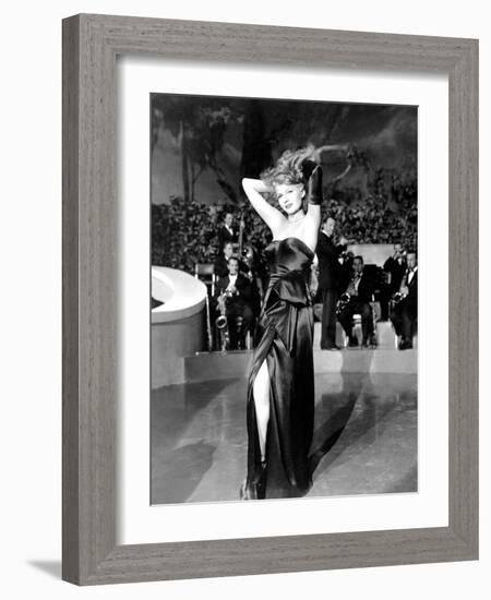 Gilda, Rita Hayworth, 1946, 'Put the Blame on Mame'-null-Framed Photo