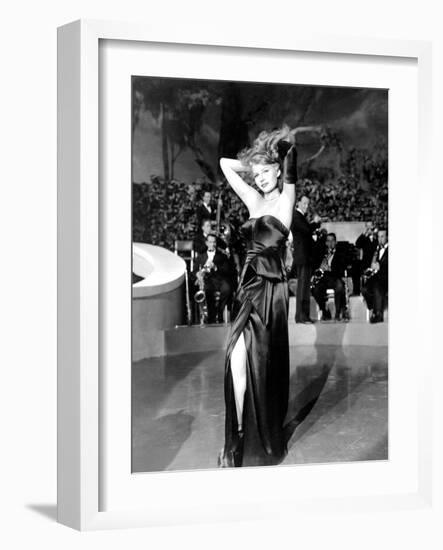 Gilda, Rita Hayworth, 1946, 'Put the Blame on Mame'-null-Framed Photo