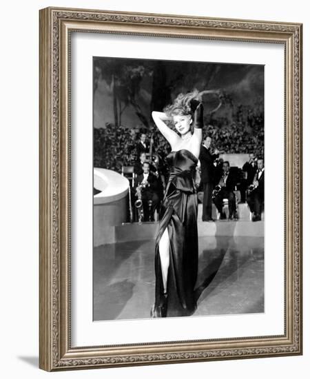 Gilda, Rita Hayworth, 1946, 'Put the Blame on Mame'-null-Framed Premium Photographic Print