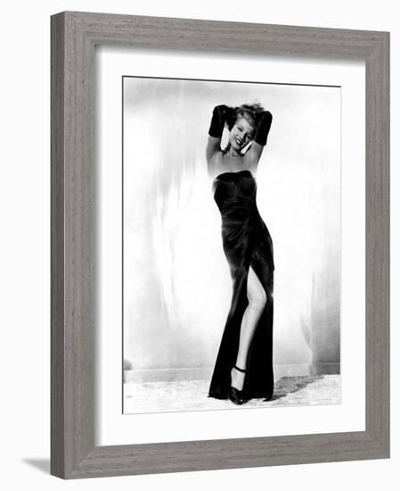 Gilda, Rita Hayworth, 1946-null-Framed Photo