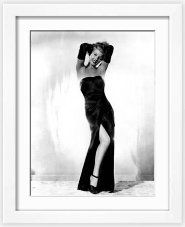 Rita Hayworth (Pin-Up) Photography Wall Art: Prints, Paintings & Posters |  Art.com