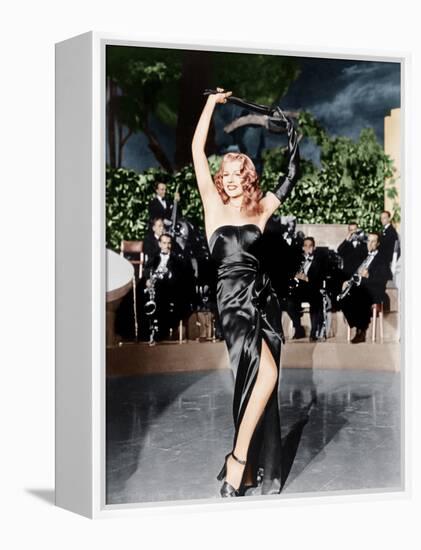 Gilda, Rita Hayworth, 1946-null-Framed Stretched Canvas