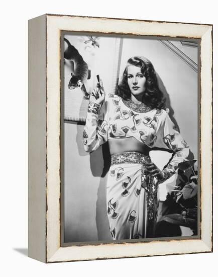 Gilda, Rita Hayworth, 1946-null-Framed Premier Image Canvas