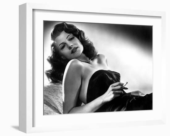 Gilda, Rita Hayworth, 1946-null-Framed Photo