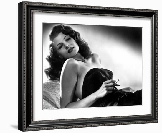 Gilda, Rita Hayworth, 1946-null-Framed Photo