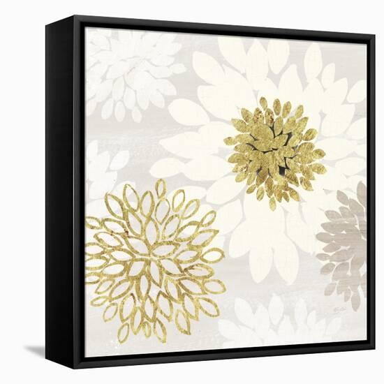 Gilded Aesthetic Bloom-Bella Dos Santos-Framed Stretched Canvas