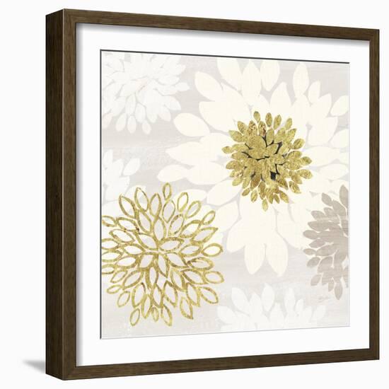 Gilded Aesthetic Bloom-Bella Dos Santos-Framed Art Print