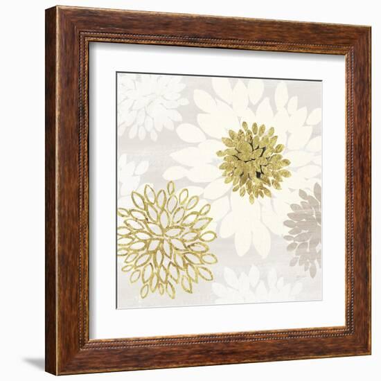 Gilded Aesthetic Bloom-Bella Dos Santos-Framed Art Print