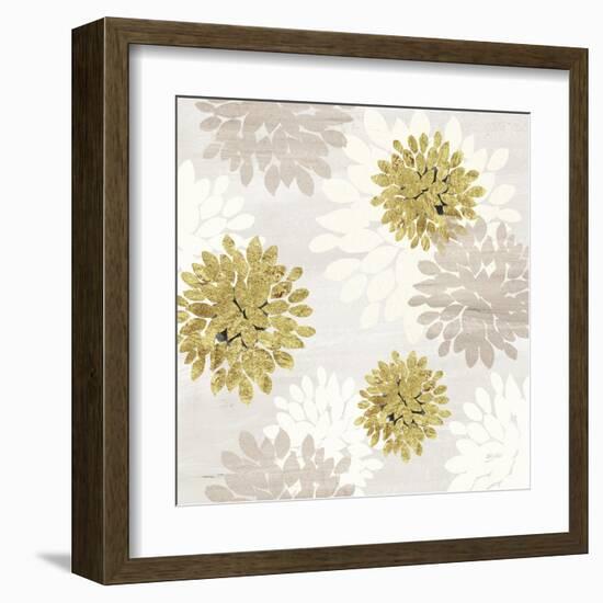 Gilded Aesthetic Flowers-Bella Dos Santos-Framed Art Print