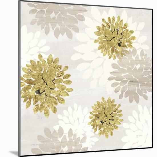 Gilded Aesthetic Flowers-Bella Dos Santos-Mounted Art Print