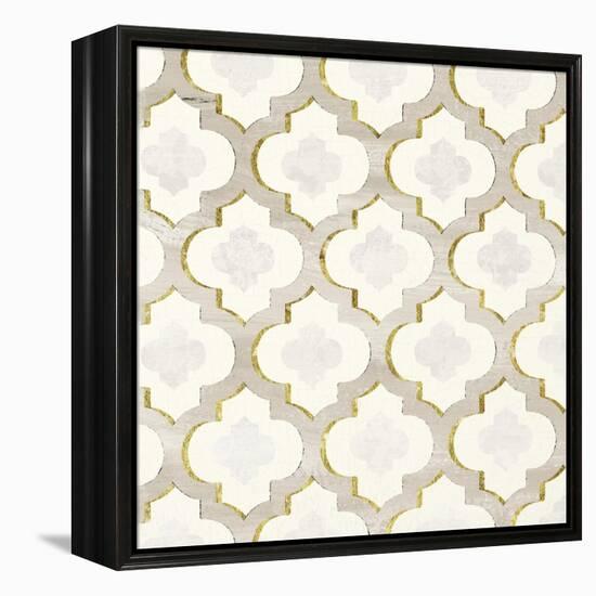 Gilded Aesthetic Moroccan-Bella Dos Santos-Framed Stretched Canvas