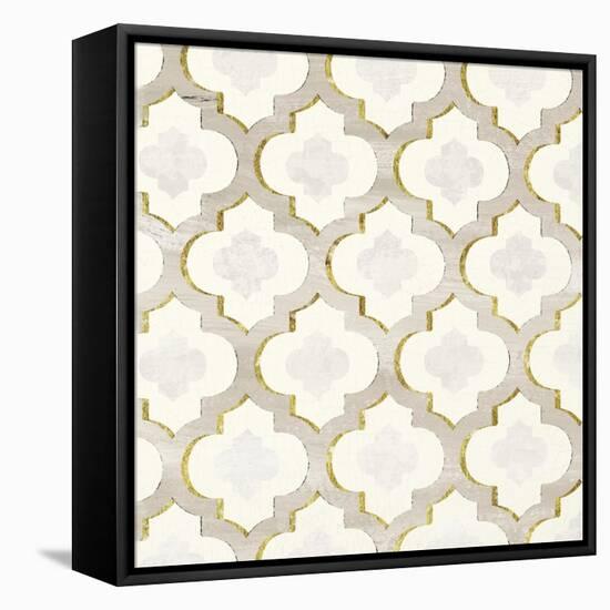 Gilded Aesthetic Moroccan-Bella Dos Santos-Framed Stretched Canvas