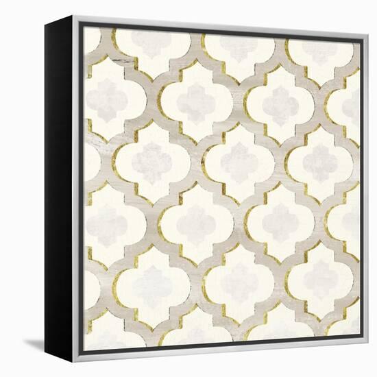 Gilded Aesthetic Moroccan-Bella Dos Santos-Framed Stretched Canvas