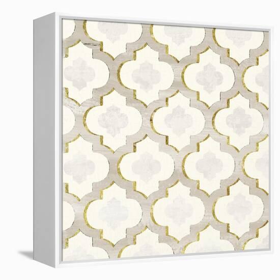 Gilded Aesthetic Moroccan-Bella Dos Santos-Framed Stretched Canvas