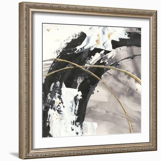 Gilded Arcs II-Chris Paschke-Framed Art Print
