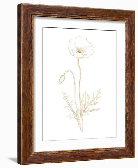 Gilded Botanical I-Wild Apple Portfolio-Framed Art Print