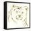 Gilded Brown Bear-Chris Paschke-Framed Stretched Canvas
