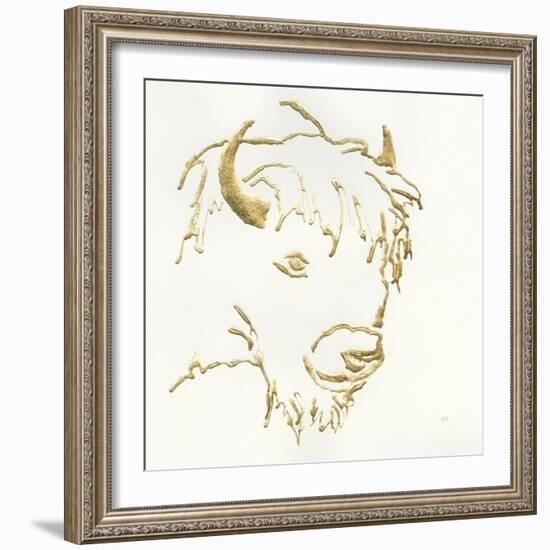 Gilded Buffalo-Chris Paschke-Framed Art Print