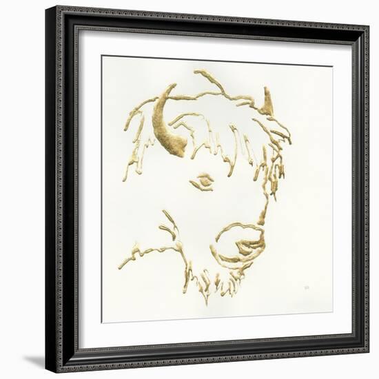 Gilded Buffalo-Chris Paschke-Framed Art Print