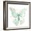 Gilded Butterflies II Mint-Shirley Novak-Framed Art Print