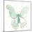 Gilded Butterflies II Mint-Shirley Novak-Mounted Art Print