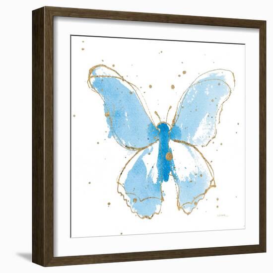 Gilded Butterflies II-Shirley Novak-Framed Art Print