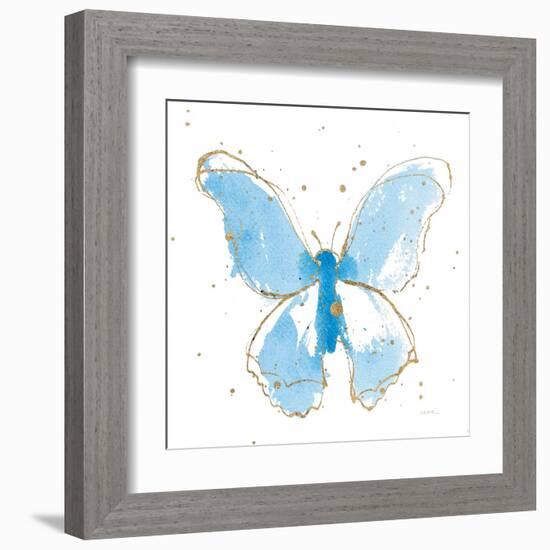 Gilded Butterflies II-Shirley Novak-Framed Art Print