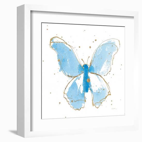 Gilded Butterflies II-Shirley Novak-Framed Art Print