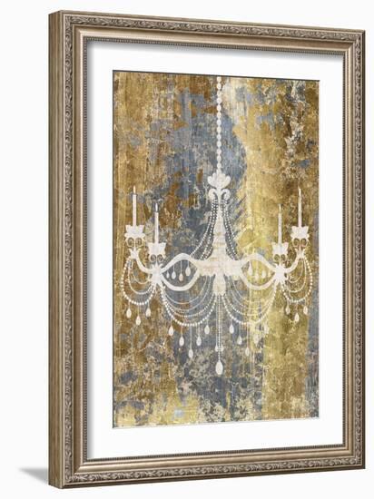 Gilded Chandelier-Wild Apple Portfolio-Framed Art Print