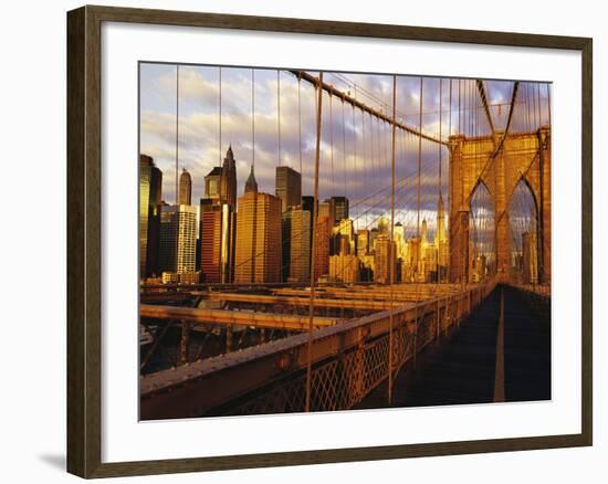 Gilded City-Bob Krist-Framed Giclee Print