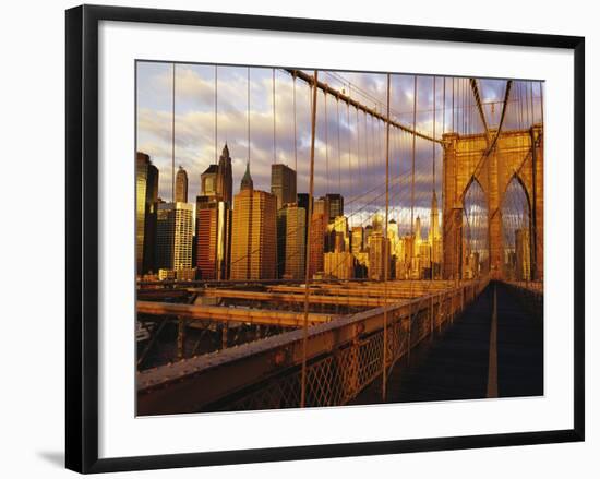 Gilded City-Bob Krist-Framed Giclee Print