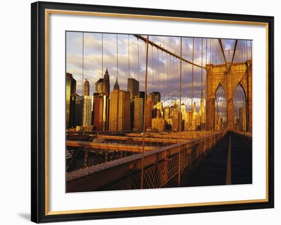 Gilded City-Bob Krist-Framed Giclee Print