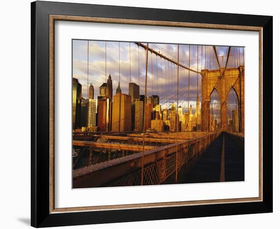 Gilded City-Bob Krist-Framed Giclee Print