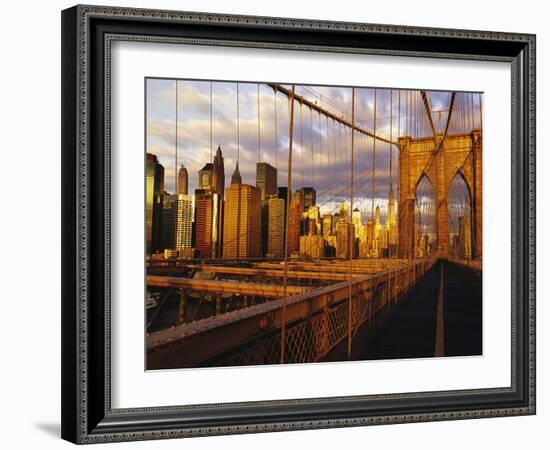 Gilded City-Bob Krist-Framed Giclee Print