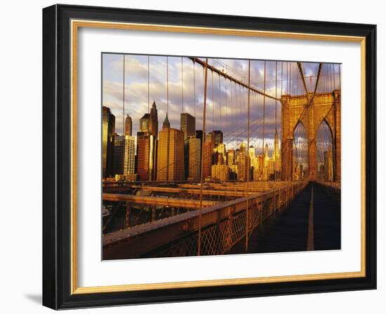 Gilded City-Bob Krist-Framed Giclee Print