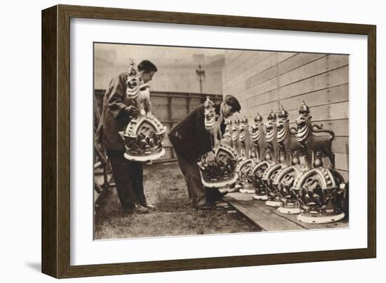 Gilded Crowns for the Mall, 1937-null-Framed Photographic Print