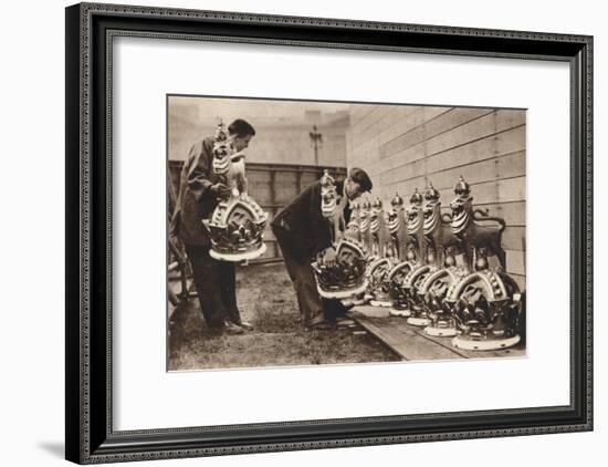 Gilded Crowns for the Mall, 1937-null-Framed Photographic Print