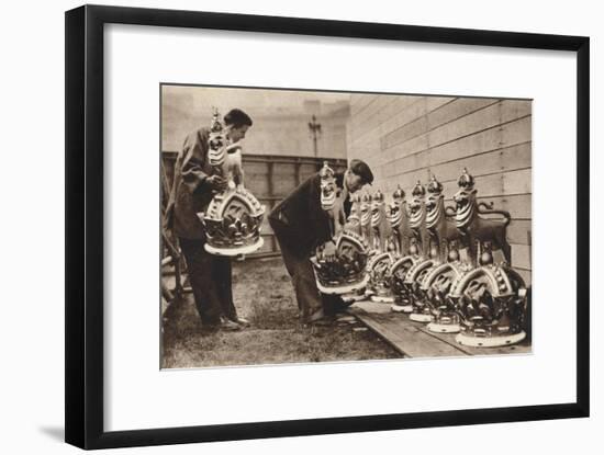 Gilded Crowns for the Mall, 1937-null-Framed Photographic Print