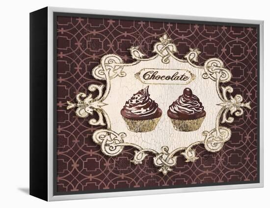 Gilded Cupcakes-Stefania Ferri-Framed Stretched Canvas