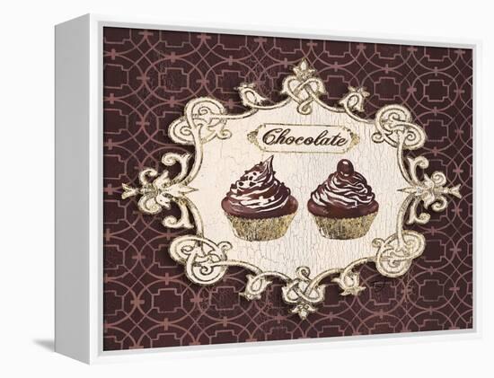 Gilded Cupcakes-Stefania Ferri-Framed Stretched Canvas