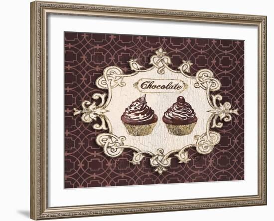 Gilded Cupcakes-Stefania Ferri-Framed Art Print