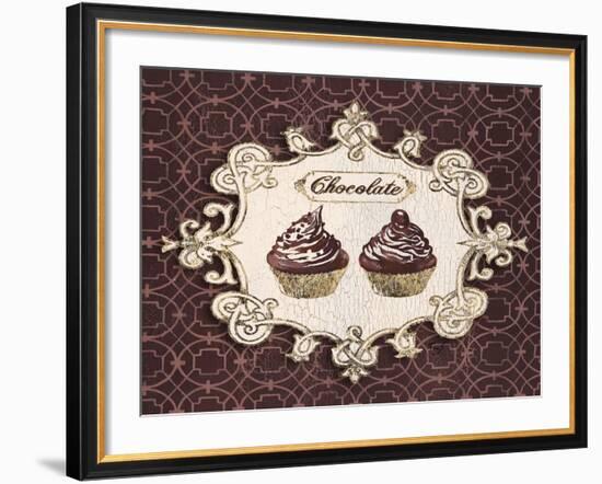 Gilded Cupcakes-Stefania Ferri-Framed Art Print