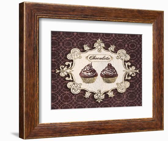 Gilded Cupcakes-Stefania Ferri-Framed Art Print